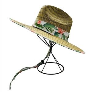 O’RAGEOUS - WOMENS GORGEOUS STRAW BEACH HAT ONE SIZE